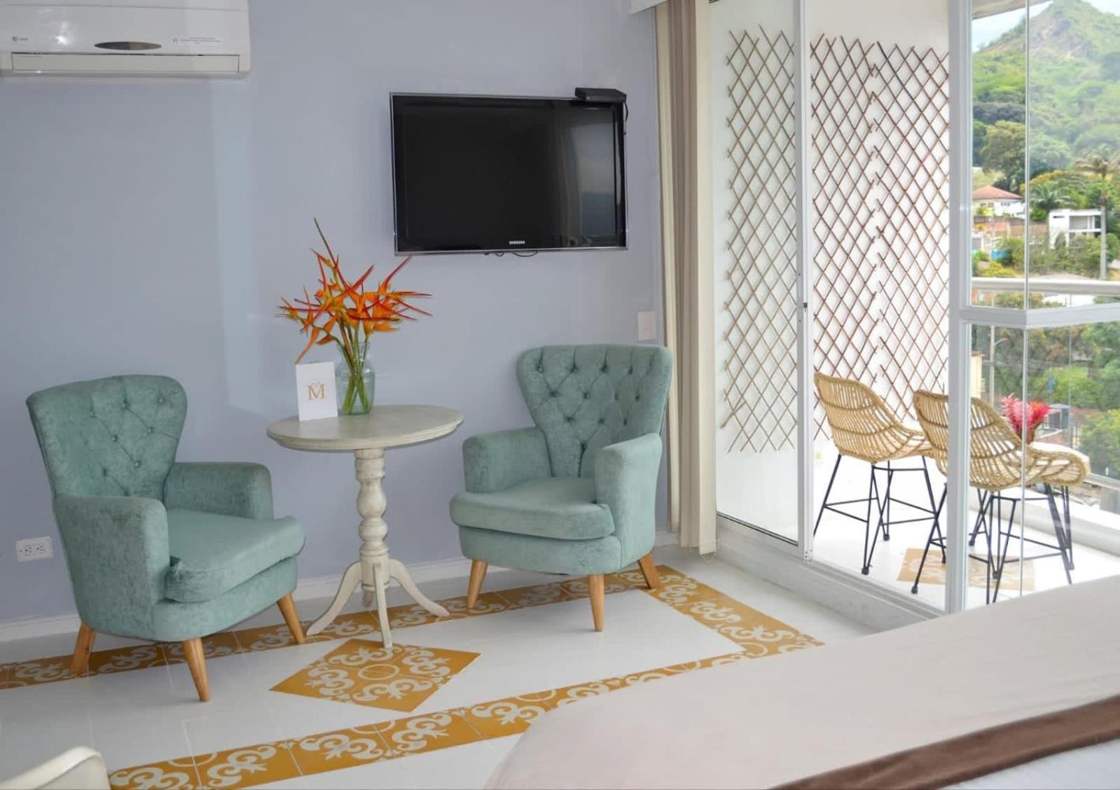 Hotel Mediterraneo Boutique Villeta Buitenkant foto